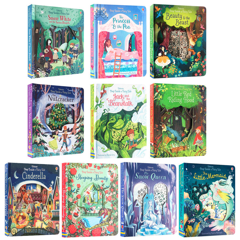 Usborne Peep Inside A Fairy Tale 10 Books Set – B612 E-book reader