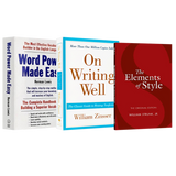 Word Power Made Easy,On Writing Well,The Elements of Style Three Books Make English Learning Easy