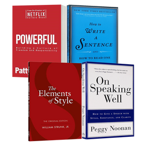 4 Books Focus on Enhance Your Influence, Appeal and Management Ability
