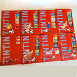 The Tintin Collection 1-8 Hardcover Gift Box Adventure Comic Novel