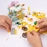 Learning Educational STEM Toy Gifts 8 Snack Bars Building Blocks Set