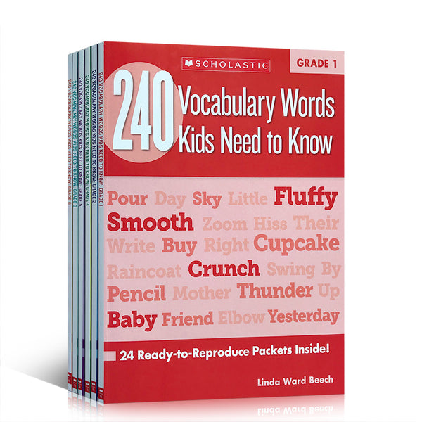 Vocabulary for ESL I Students Scholastic 240 Vocabulary Words Kids Need to  Know. - ppt download