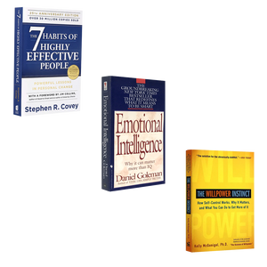 Three books on self-improvement value（7 Habits of Highly Effective+Emotional Intelligence+The Willpower Instinct）